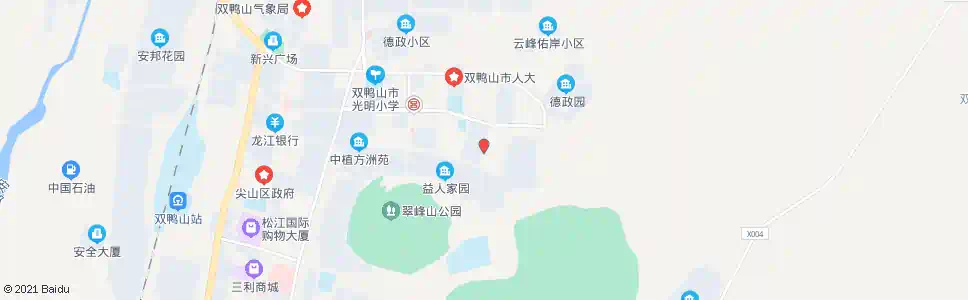 双鸭山益人路_公交站地图_双鸭山公交_妙搜公交查询2024