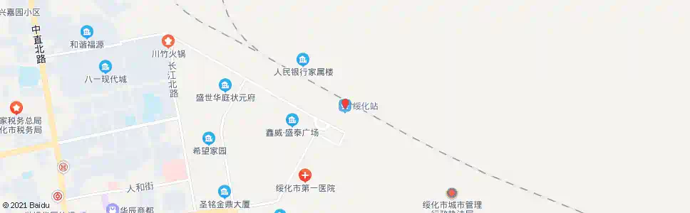 绥化双桥路口_公交站地图_绥化公交_妙搜公交查询2024