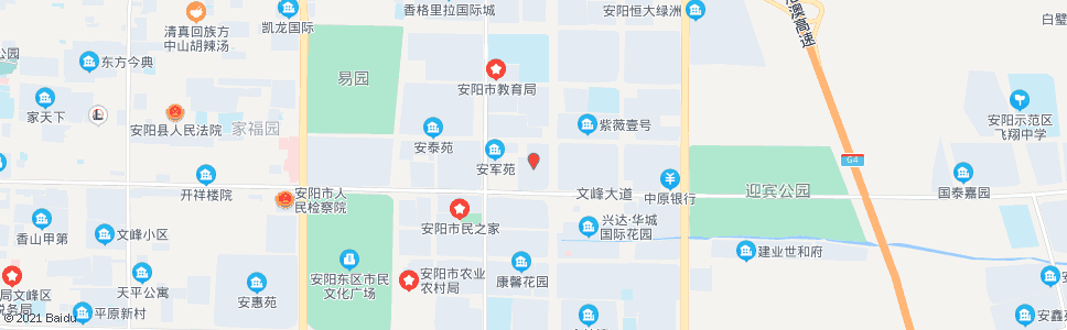 安阳市中级法院_公交站地图_安阳公交_妙搜公交查询2024