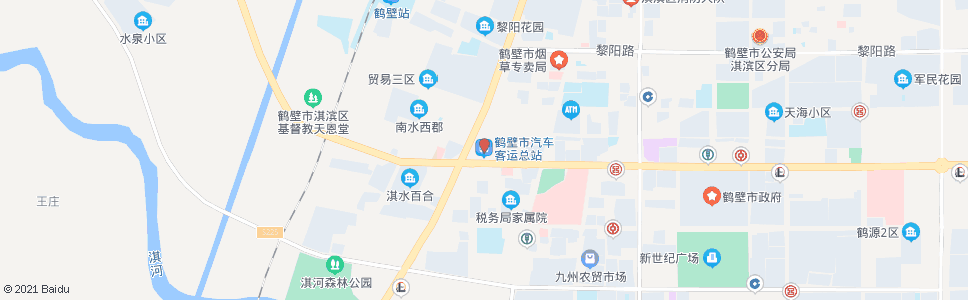 鹤壁人民商场_公交站地图_鹤壁公交_妙搜公交查询2024