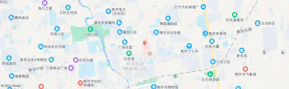 焦作平光医院_公交站地图_焦作公交_妙搜公交查询2024