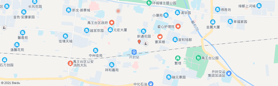 开封火车站(长途汽车站)_公交站地图_开封公交_妙搜公交查询2024
