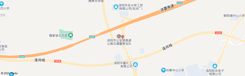 洛阳高速收费站_公交站地图_洛阳公交_妙搜公交查询2024