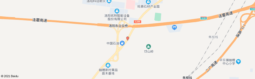 洛阳洛常路高速路口_公交站地图_洛阳公交_妙搜公交查询2024