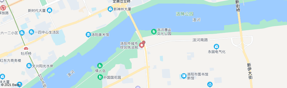 洛阳洛河大桥南_公交站地图_洛阳公交_妙搜公交查询2024