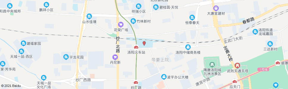 洛阳司马街_公交站地图_洛阳公交_妙搜公交查询2024