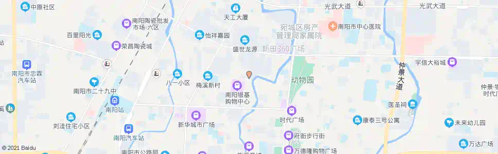 南阳市房管局_公交站地图_南阳公交_妙搜公交查询2024