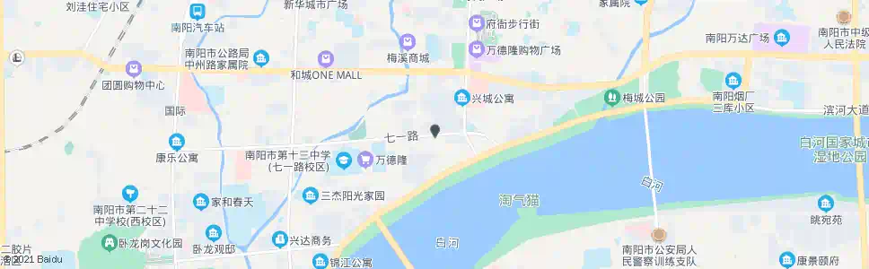 南阳梅溪路口_公交站地图_南阳公交_妙搜公交查询2024