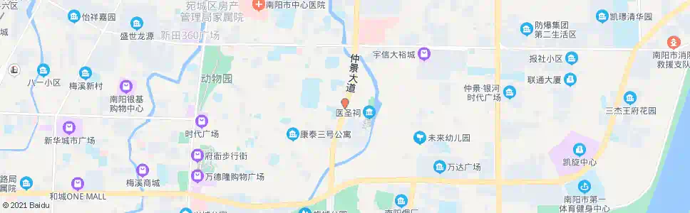 南阳医圣祠口_公交站地图_南阳公交_妙搜公交查询2024