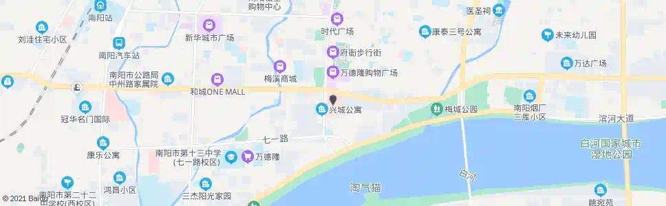 南阳市第一人民医院(北)_公交站地图_南阳公交_妙搜公交查询2024