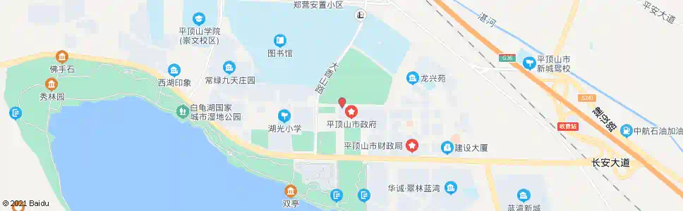 平顶山祥云公园(市政大厦北门)_公交站地图_平顶山公交_妙搜公交查询2024