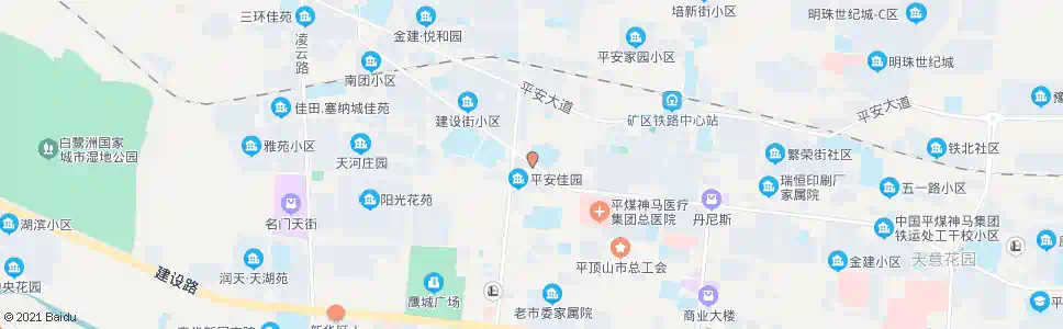 平顶山建设街_公交站地图_平顶山公交_妙搜公交查询2024