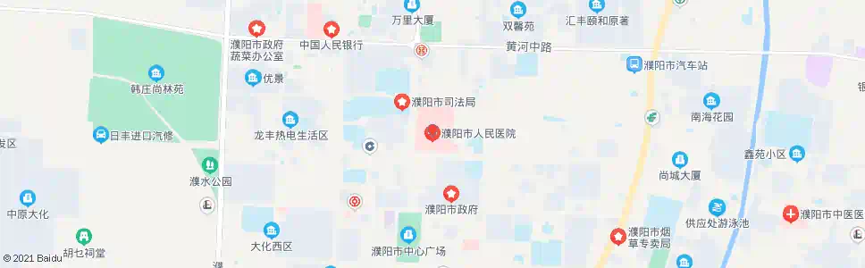 濮阳人民医院_公交站地图_濮阳公交_妙搜公交查询2024