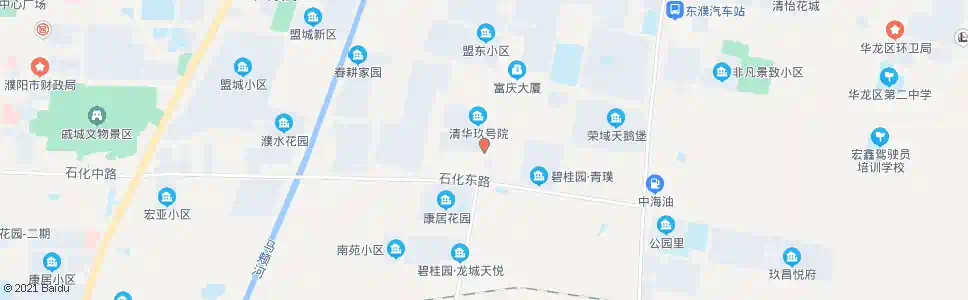 濮阳石化路口_公交站地图_濮阳公交_妙搜公交查询2024