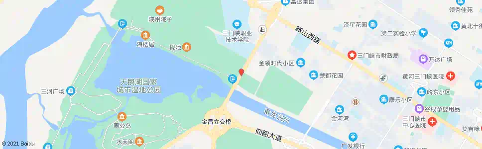 三门峡天鹅湖_公交站地图_三门峡公交_妙搜公交查询2024