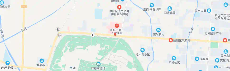 商丘北关医院_公交站地图_商丘公交_妙搜公交查询2024