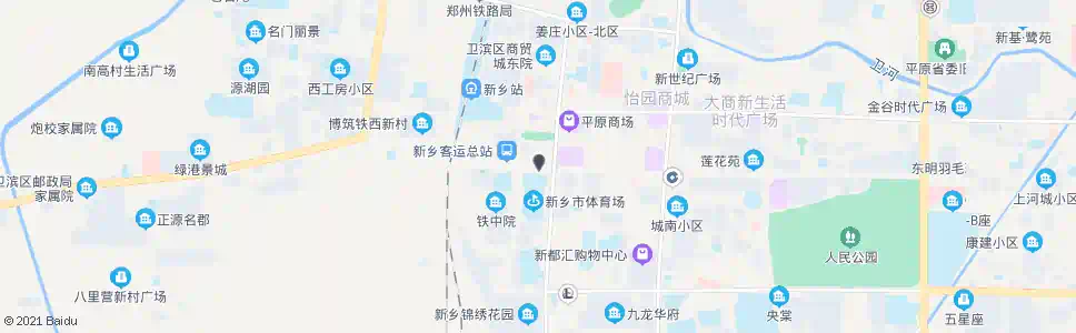 新乡人民路小学_公交站地图_新乡公交_妙搜公交查询2024