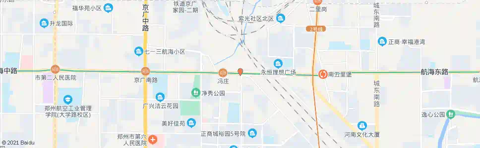 郑州航海路通站路_公交站地图_郑州公交_妙搜公交查询2024