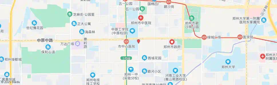 郑州文化宫路中原路_公交站地图_郑州公交_妙搜公交查询2024