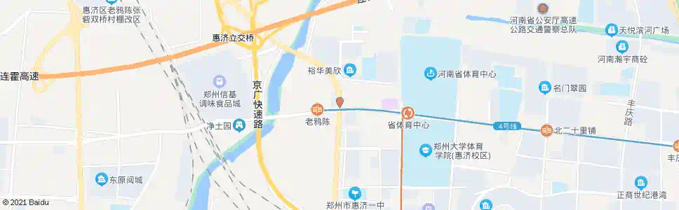 郑州江山路三全路_公交站地图_郑州公交_妙搜公交查询2024