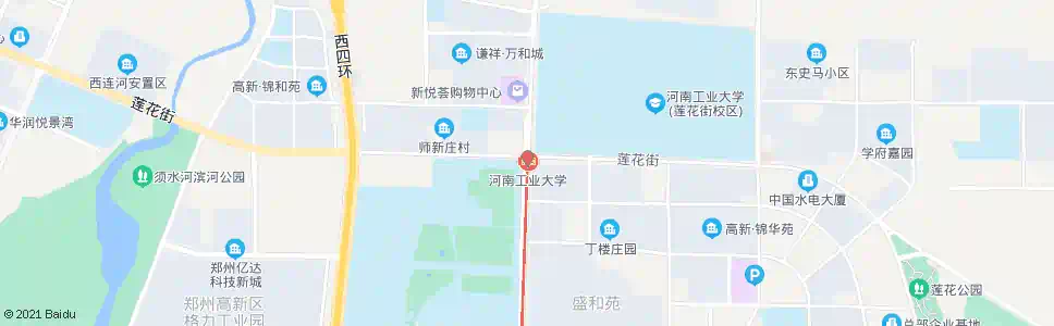 郑州河南工业大学站_公交站地图_郑州公交_妙搜公交查询2024