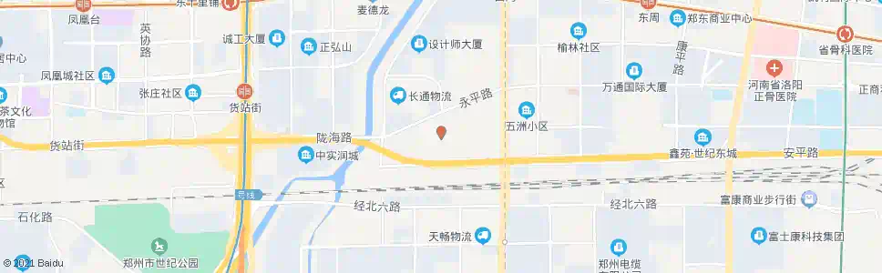 郑州南岗村_公交站地图_郑州公交_妙搜公交查询2024