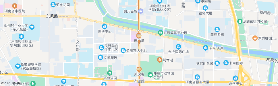 郑州花园路农科路_公交站地图_郑州公交_妙搜公交查询2024