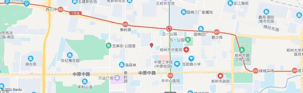 郑州岗坡路前进路_公交站地图_郑州公交_妙搜公交查询2024