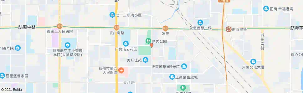 郑州碧云路华中路站_公交站地图_郑州公交_妙搜公交查询2024