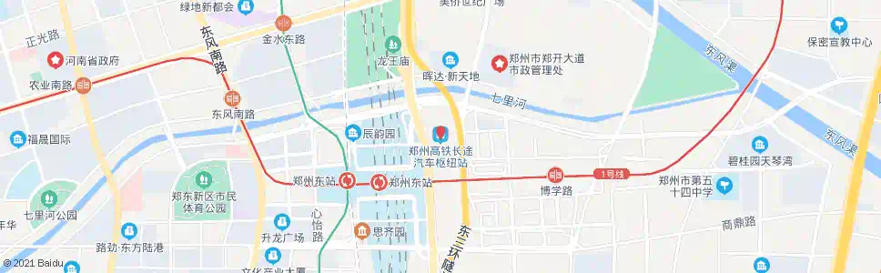 郑州郑州长途汽车高铁站_公交站地图_郑州公交_妙搜公交查询2024