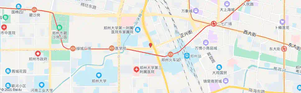 郑州四中_公交站地图_郑州公交_妙搜公交查询2024