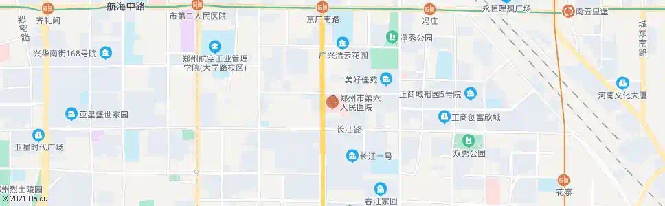 郑州市第六人民医院_公交站地图_郑州公交_妙搜公交查询2024