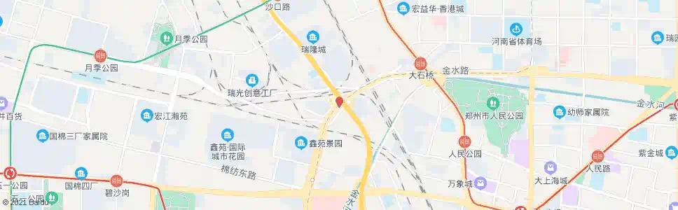 郑州金水路沙口路_公交站地图_郑州公交_妙搜公交查询2024