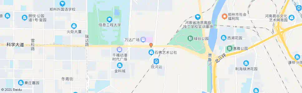 郑州科学大道石佛村_公交站地图_郑州公交_妙搜公交查询2024