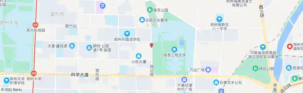 郑州高新区管委会_公交站地图_郑州公交_妙搜公交查询2024