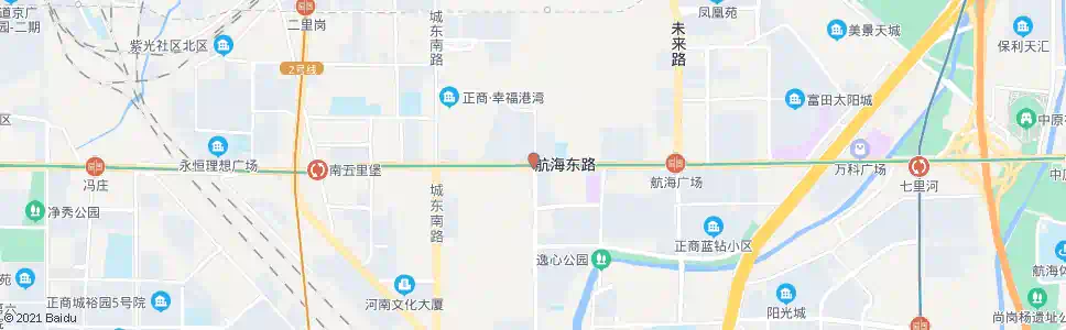 郑州航海路陈家门站_公交站地图_郑州公交_妙搜公交查询2024