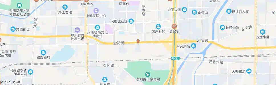 郑州陇海路英协路_公交站地图_郑州公交_妙搜公交查询2024