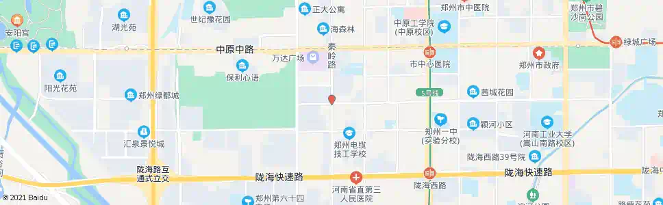 郑州伊河路秦岭路_公交站地图_郑州公交_妙搜公交查询2024