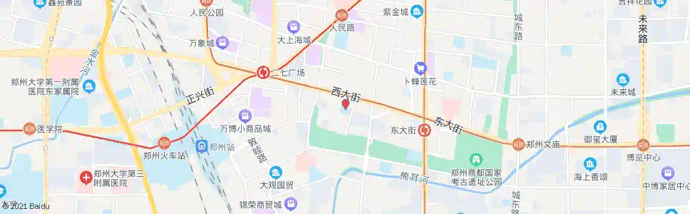 郑州市三初中_公交站地图_郑州公交_妙搜公交查询2024