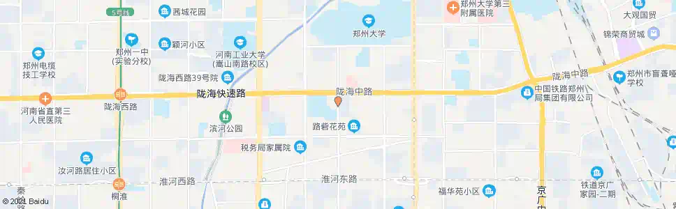 郑州陇海路淮北街(BRT)_公交站地图_郑州公交_妙搜公交查询2024