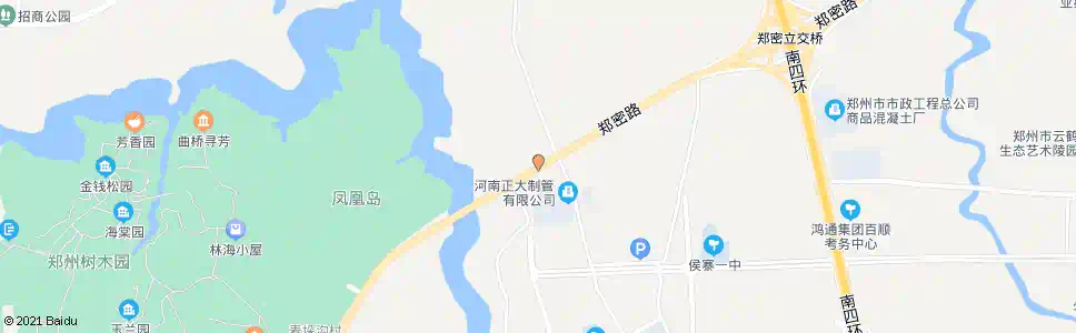 郑州郑密路侯寨村口_公交站地图_郑州公交_妙搜公交查询2024