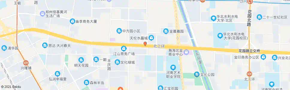 郑州北三环中方园路_公交站地图_郑州公交_妙搜公交查询2024