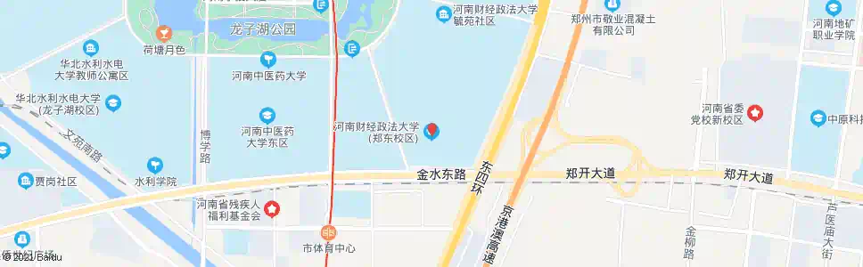 郑州河南财经政法大学_公交站地图_郑州公交_妙搜公交查询2024