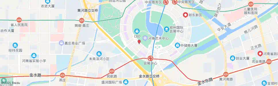 郑州商务内环路商务西六街站_公交站地图_郑州公交_妙搜公交查询2024