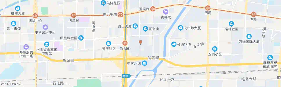 郑州电厂路白庄_公交站地图_郑州公交_妙搜公交查询2024