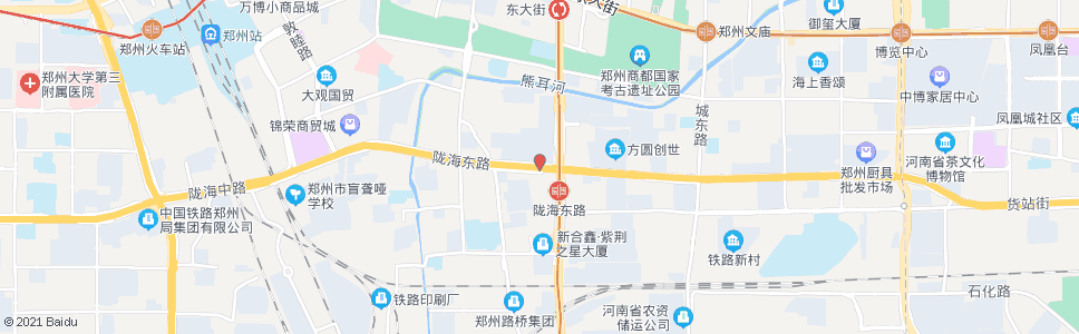 郑州陇海路紫荆山路(BRT)_公交站地图_郑州公交_妙搜公交查询2024