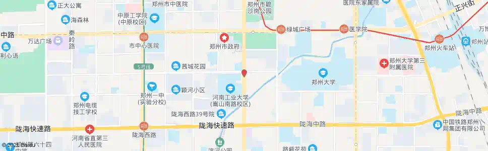 郑州嵩山路伊河路站_公交站地图_郑州公交_妙搜公交查询2024