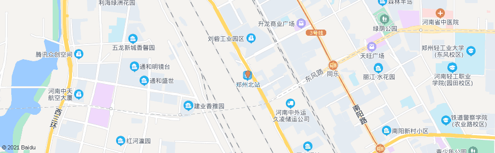 郑州北禄庄_公交站地图_郑州公交_妙搜公交查询2024