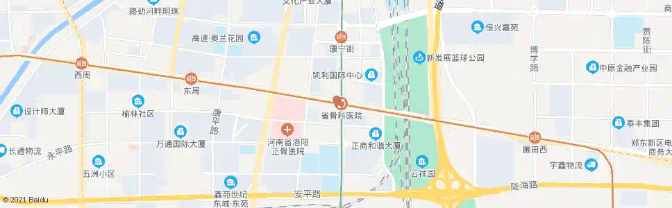 郑州骨科医院_公交站地图_郑州公交_妙搜公交查询2024