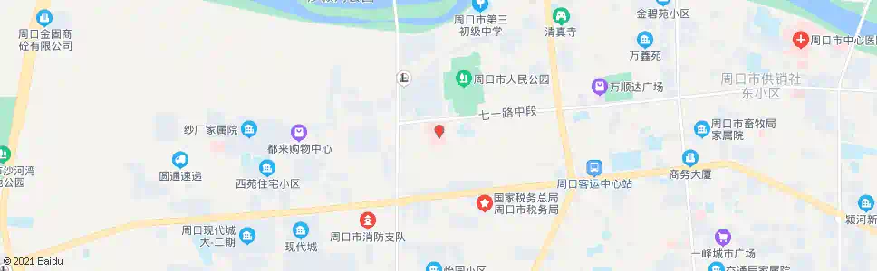 周口中医院_公交站地图_周口公交_妙搜公交查询2024